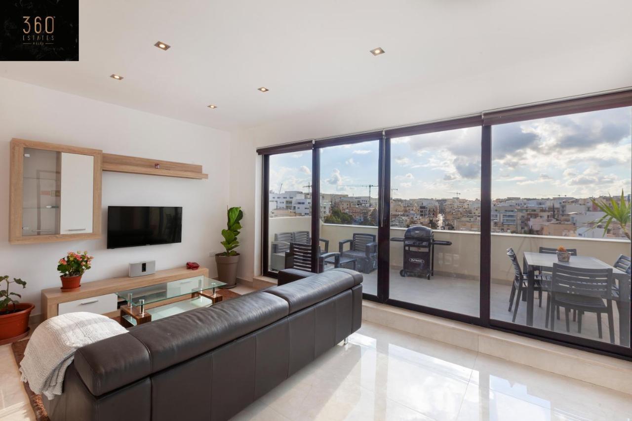 Penthouse With Bbq Kitchen Island & Massive Living Room By 360 Estates St. Julian's Zewnętrze zdjęcie